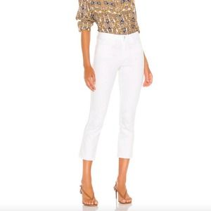 L'AGENCE Nadia High Rise Crop Straight Jeans